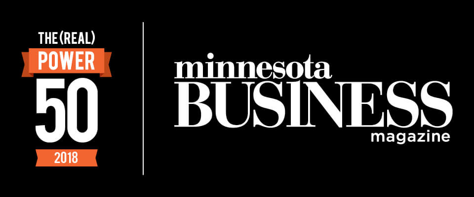 Dr. Rebecca Thomley being recognized by Minnesota Business Magazine